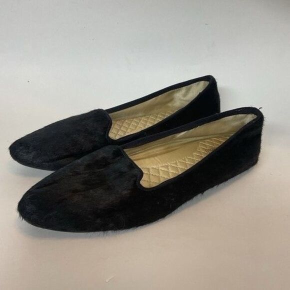 Birdies Shoes - Birdies The Starling Black‎ Slip on Loafer Flat Shoes Women Size 9 Logo
